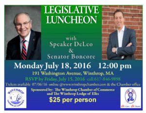 2016 Legislative Luncheon flyer