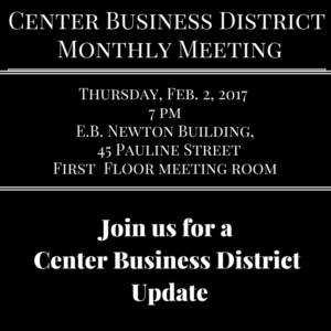 Center Business District Meeting 02 02 17 edit